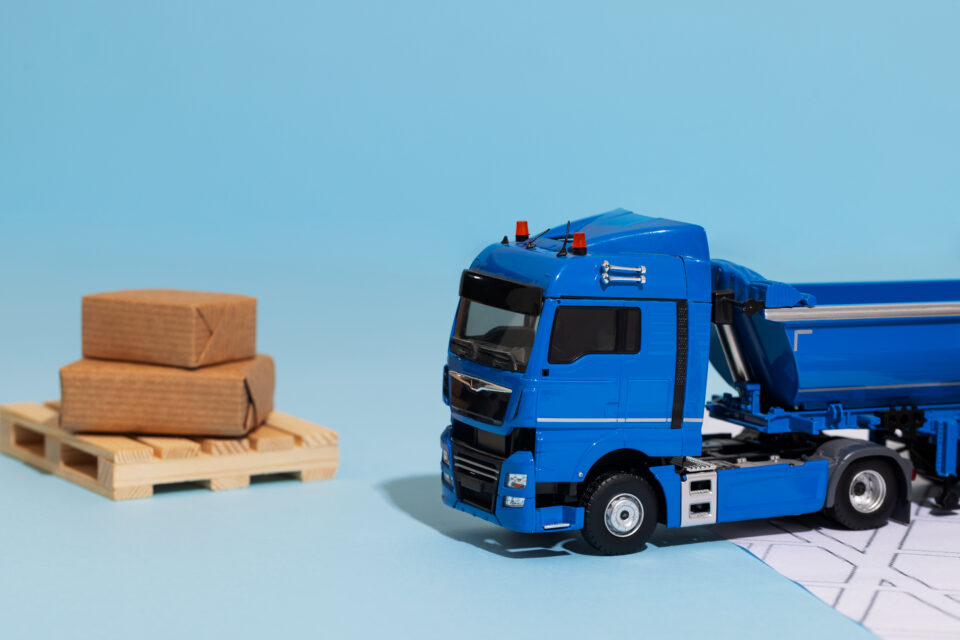 Freightliner diecast model trucks